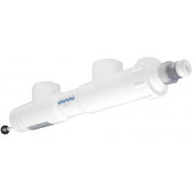 Aqua UV Classic 25 Watt Unit, 3/4" Inlet/Outlet, White, Wiper