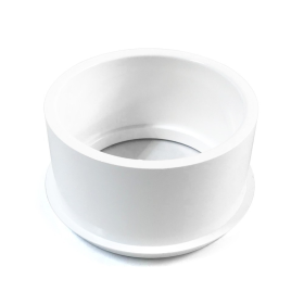 Aqua UV Union Half, 2", Without Thread, With O-Ring, White