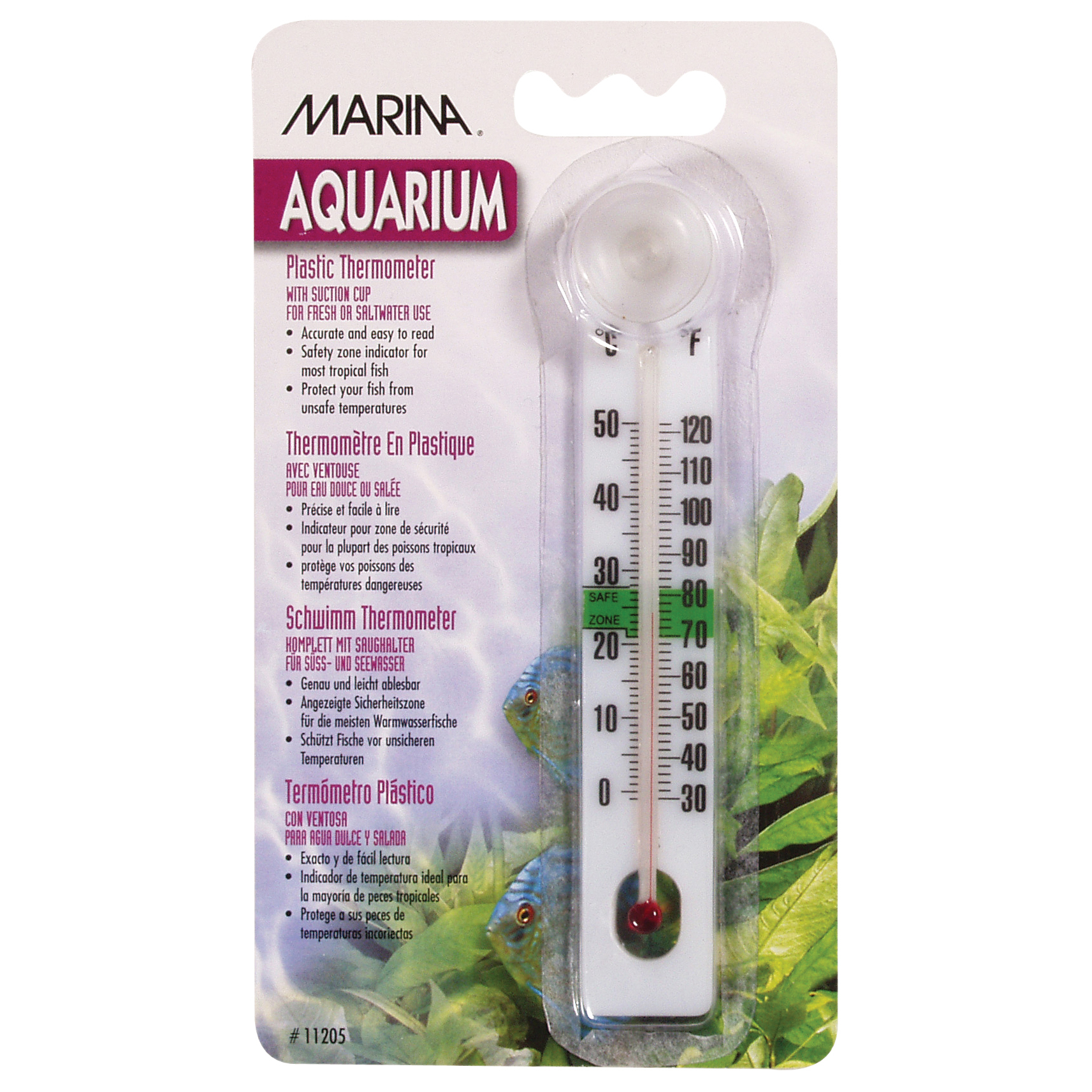 Thermomètre plastique Marina