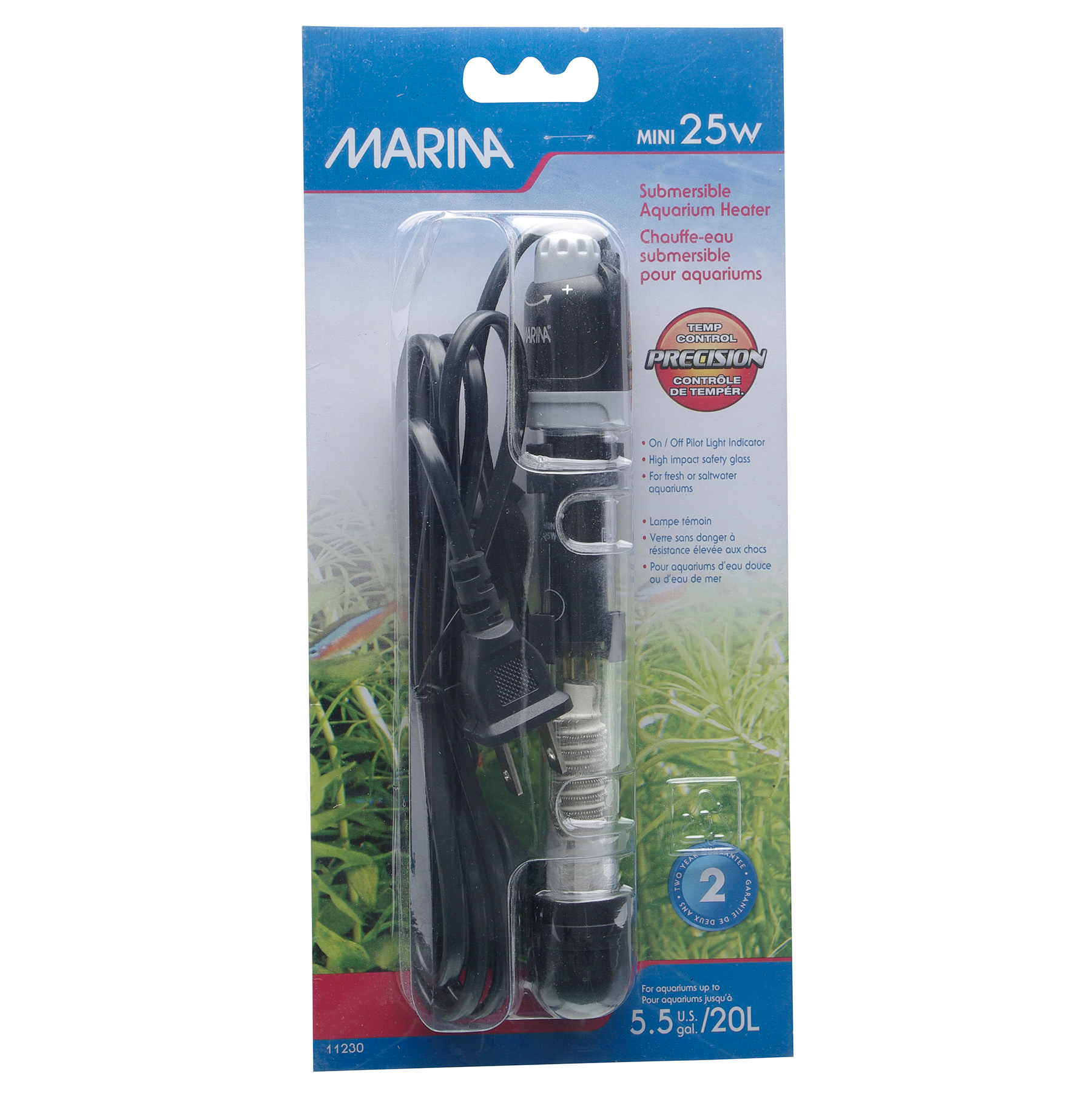 Chauffe-eau sub. Marina Mini 25w