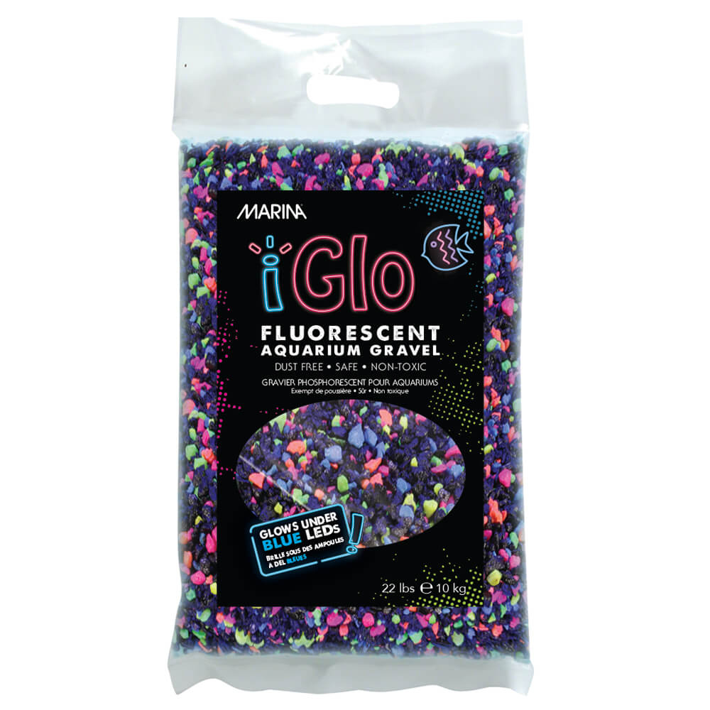 Gravier galactique fluo iGlo Marina Multicolore