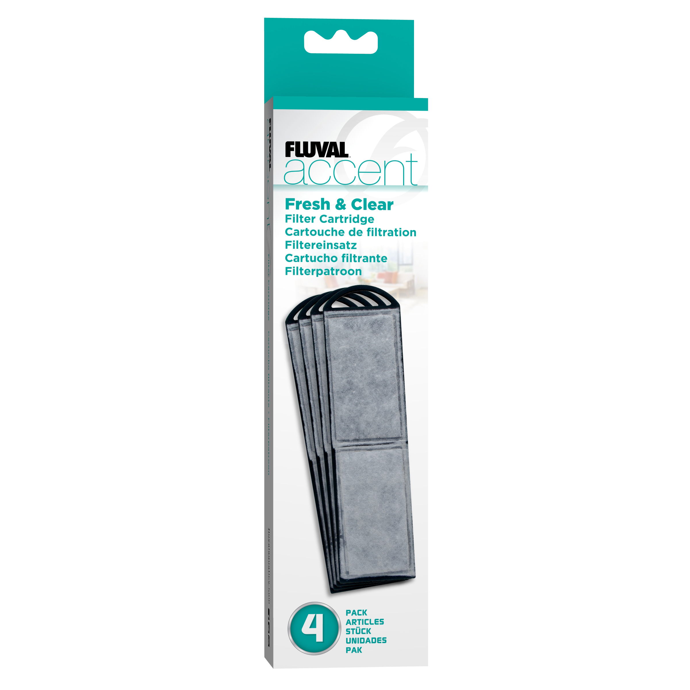 Cartouches de rechange Fresh & Clear pour aquarium Accent Fluval