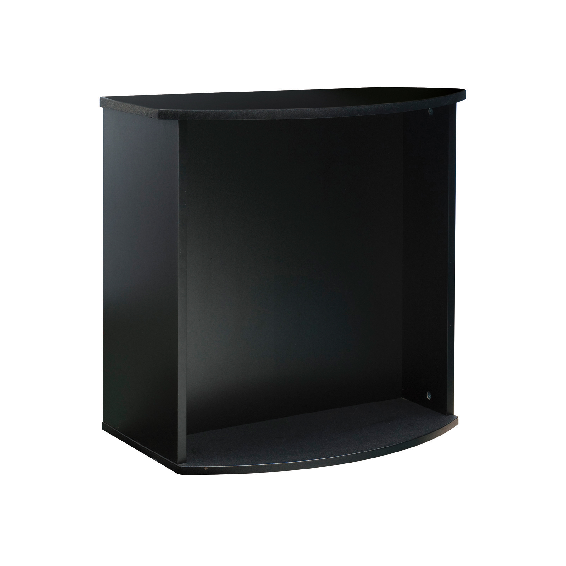 Support pour aquarium équipé Fluval 26 à devant arrondi Noir (63x38x66cm)