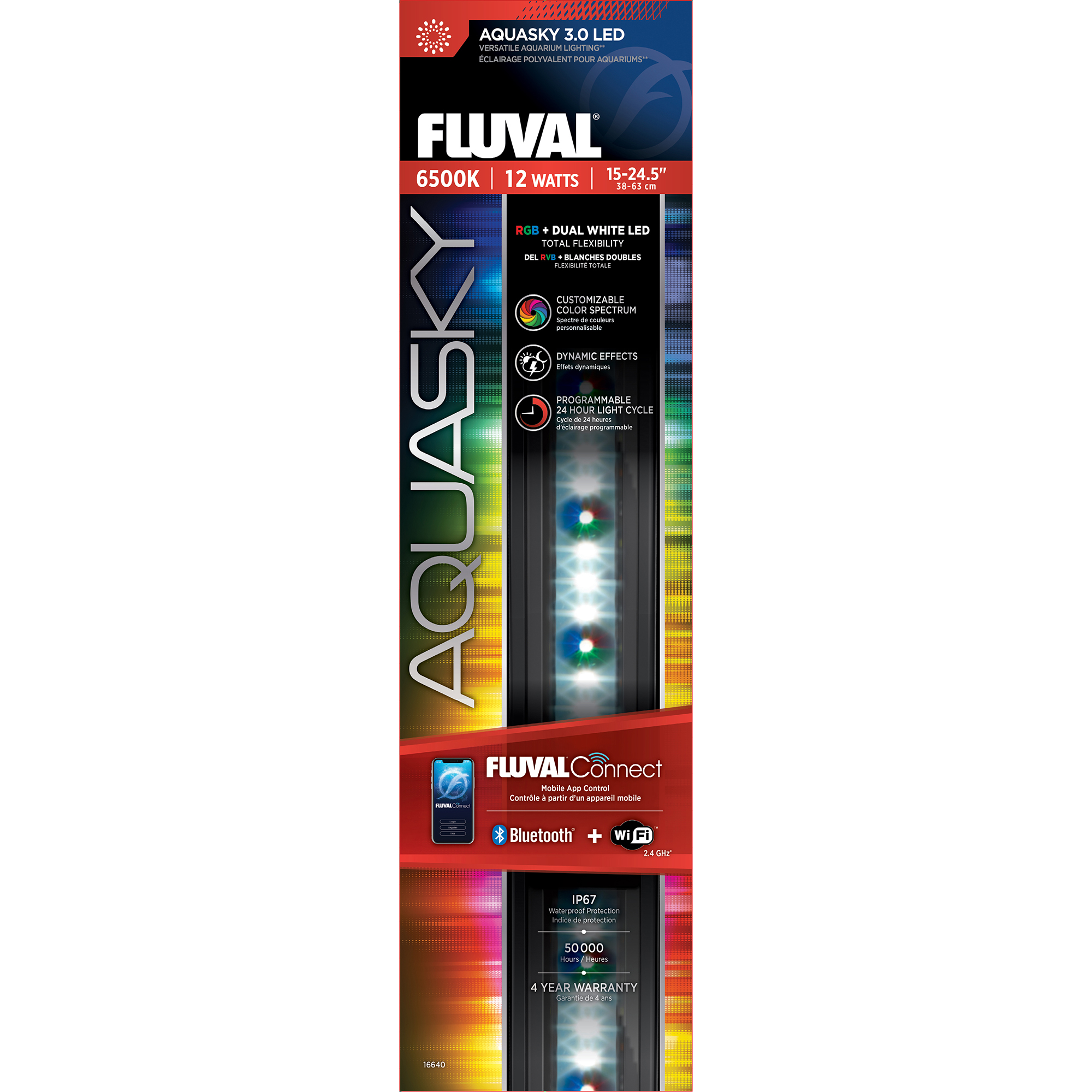 LED Fluval Aquasky 12W 15-24 BT