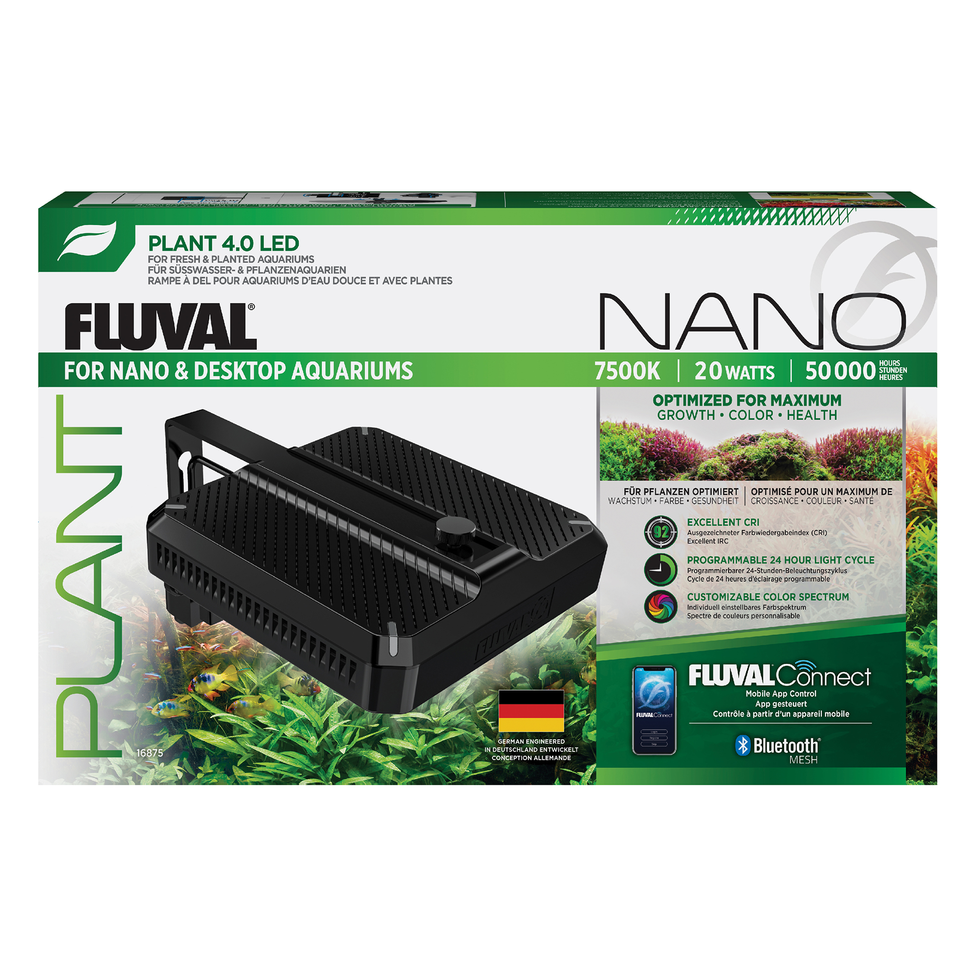 Lampe à DEL Plant 4.0 Nano Fluval 20W
