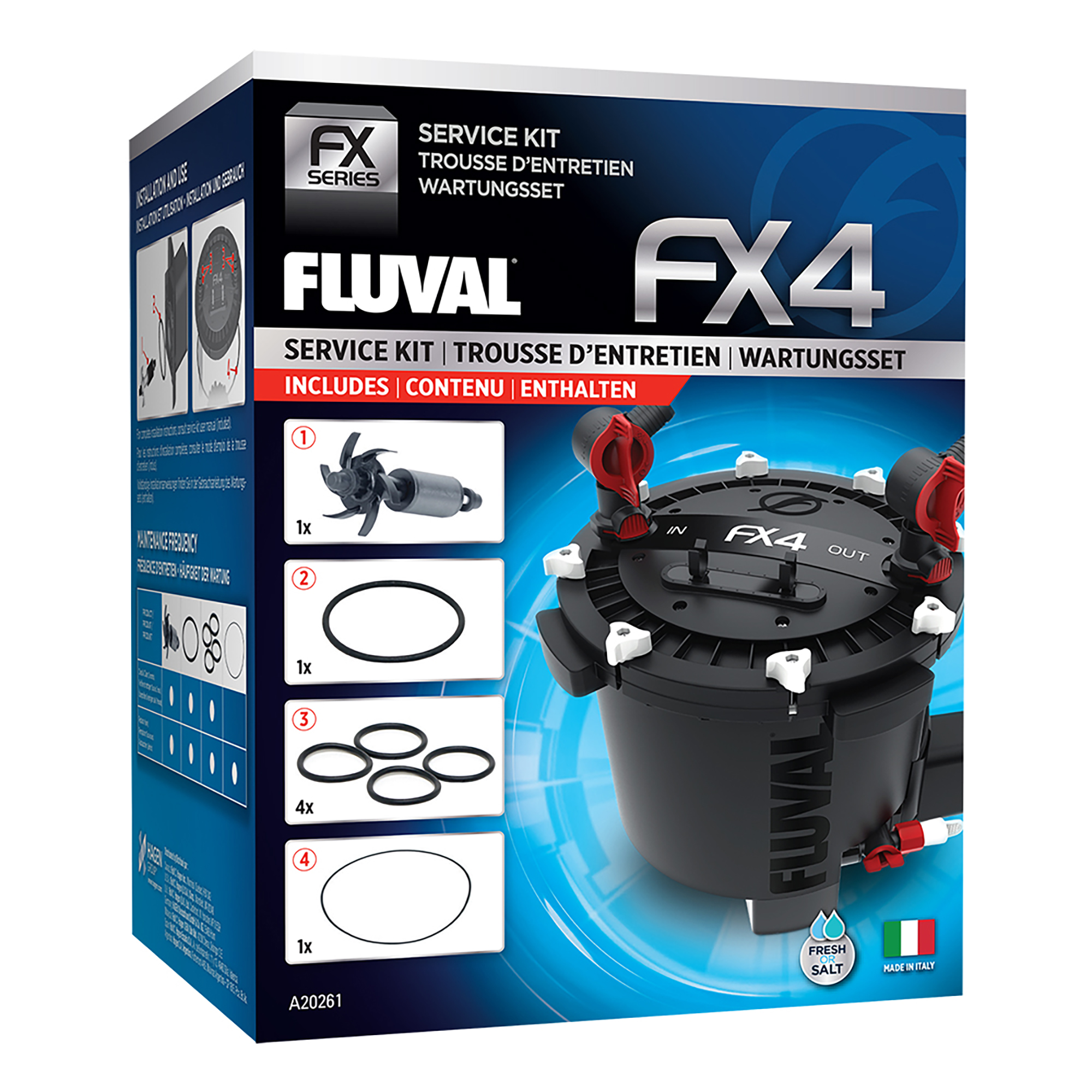 Trousse d’entretien pour filtre extérieur FX4 Fluval
