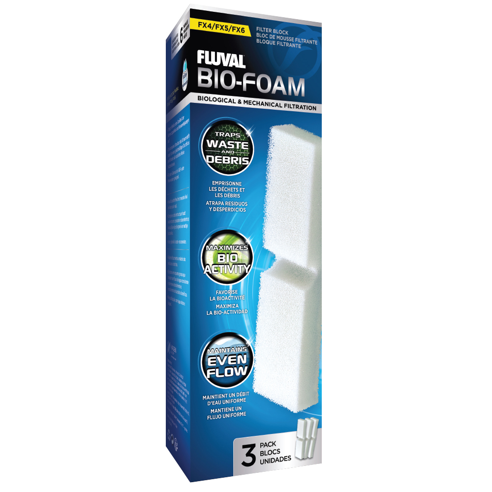 Blocs mousse Bio-Foam Fluval FX4/FX5/FX6