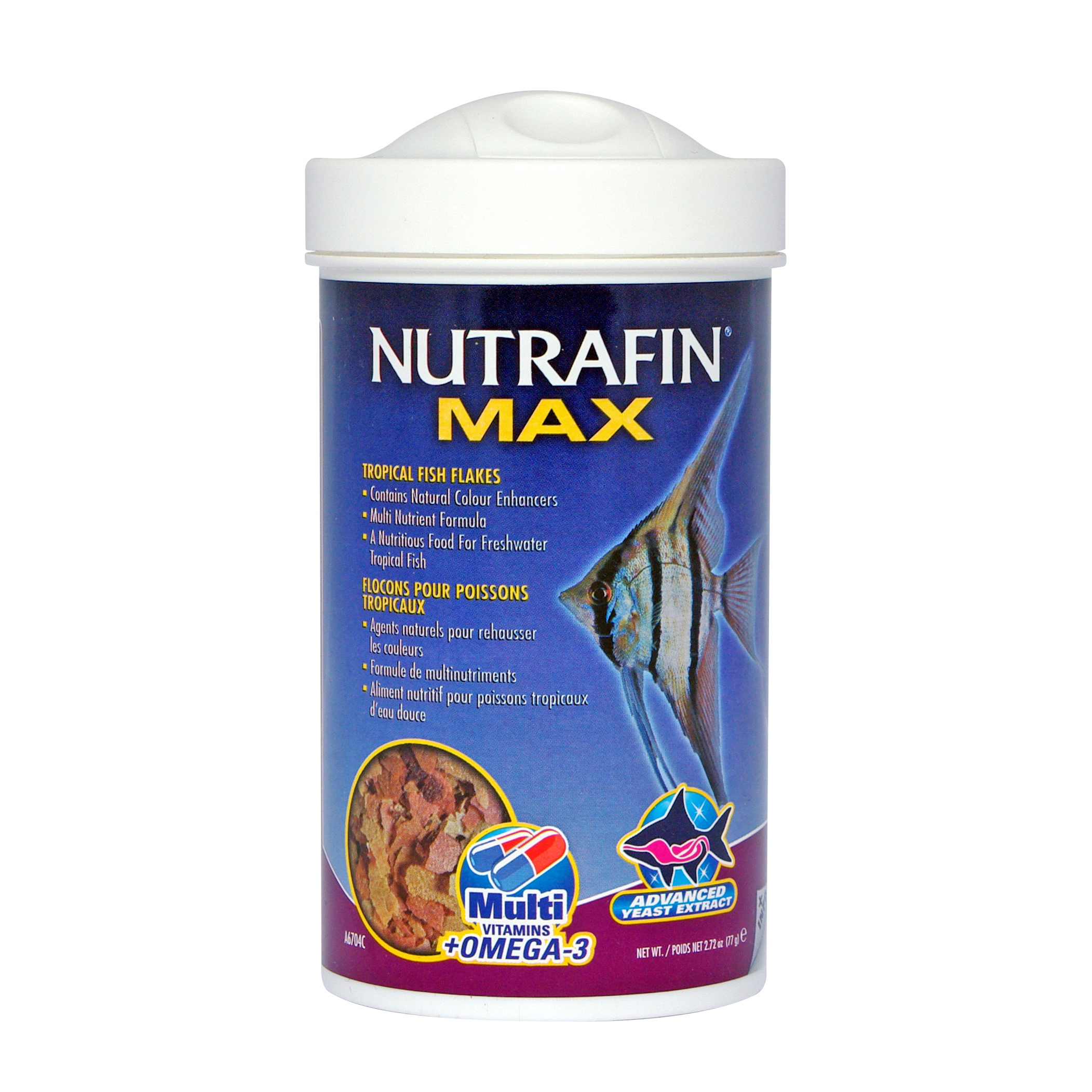 Flocons Nutrafin Max pour poissons tropicaux