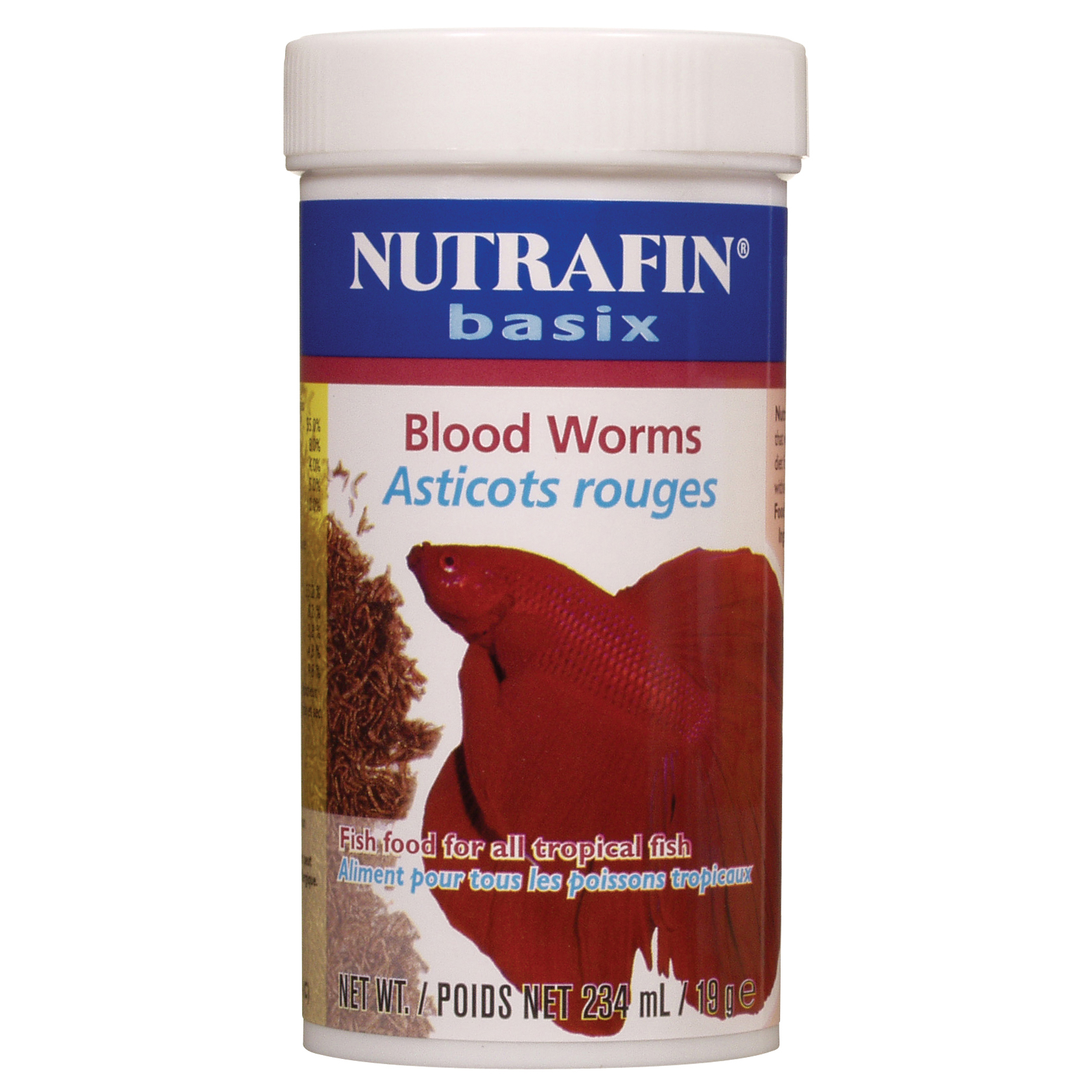 Asticots rouges lyophilisés Nutrafin basix
