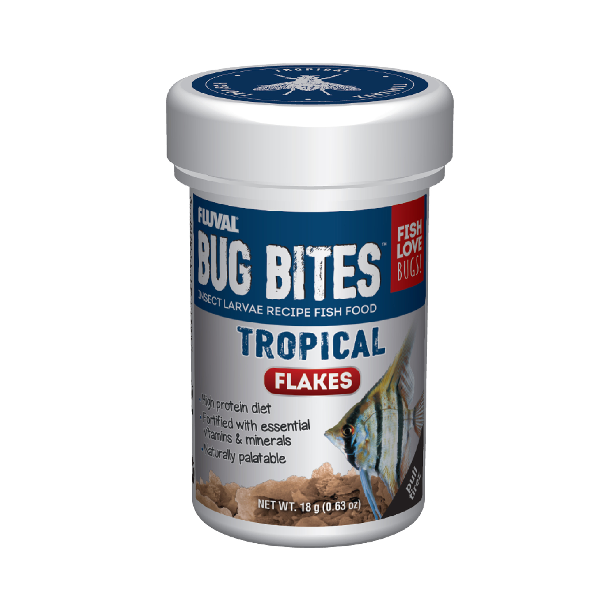 Flocons Bug Bites poissons tropicaux