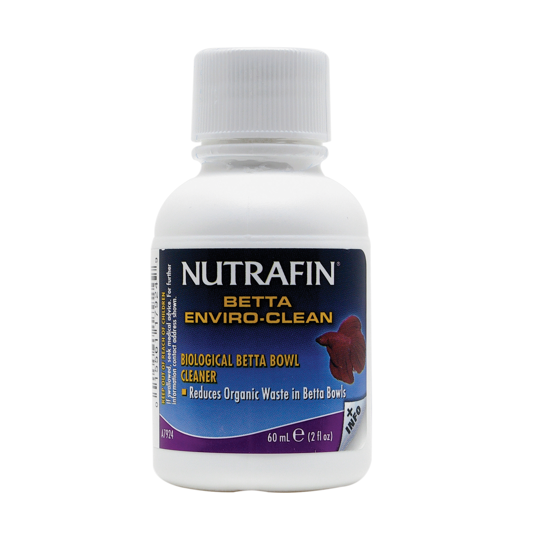 Nettoyant biologique Betta Enviro-Clean Nutrafin pour bocal à betta