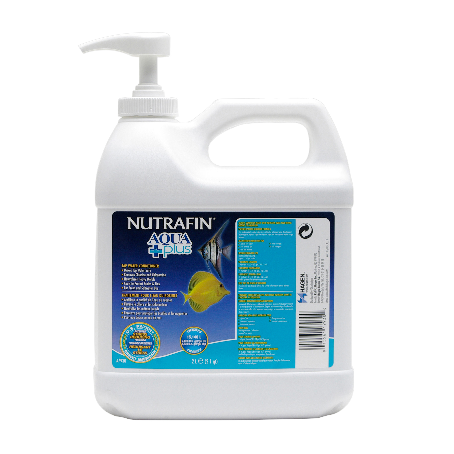 Nettoyant biologique Aqua Plus Nutrafin pour aquariums