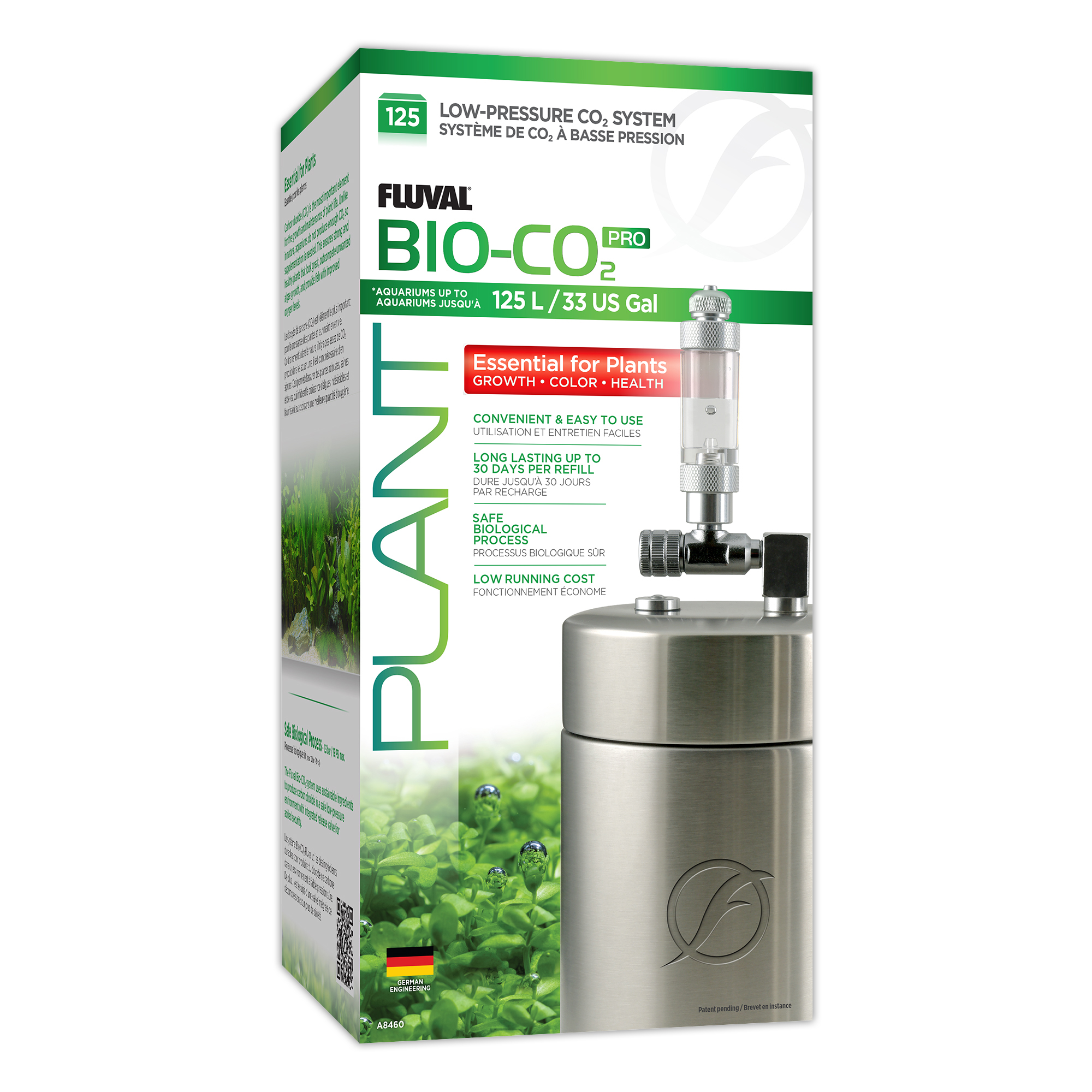 Système Bio-CO2 Pro à basse pression jusquà 125L (32GAL)