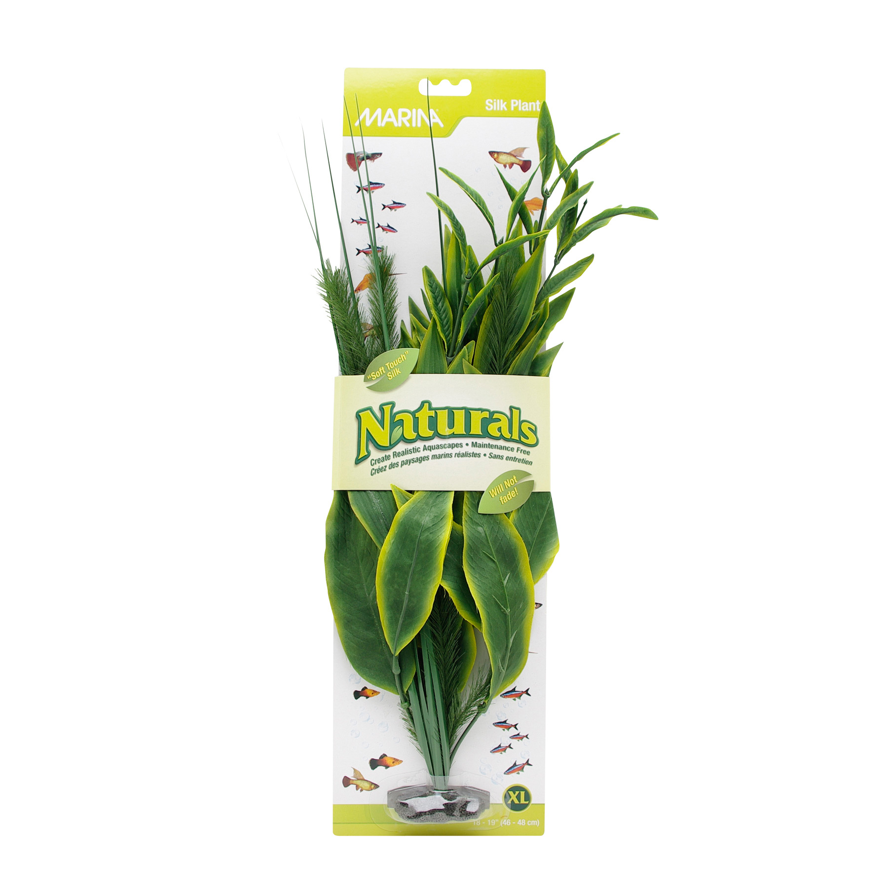 Dracéna Naturals Marina en soie vert 46-48cm