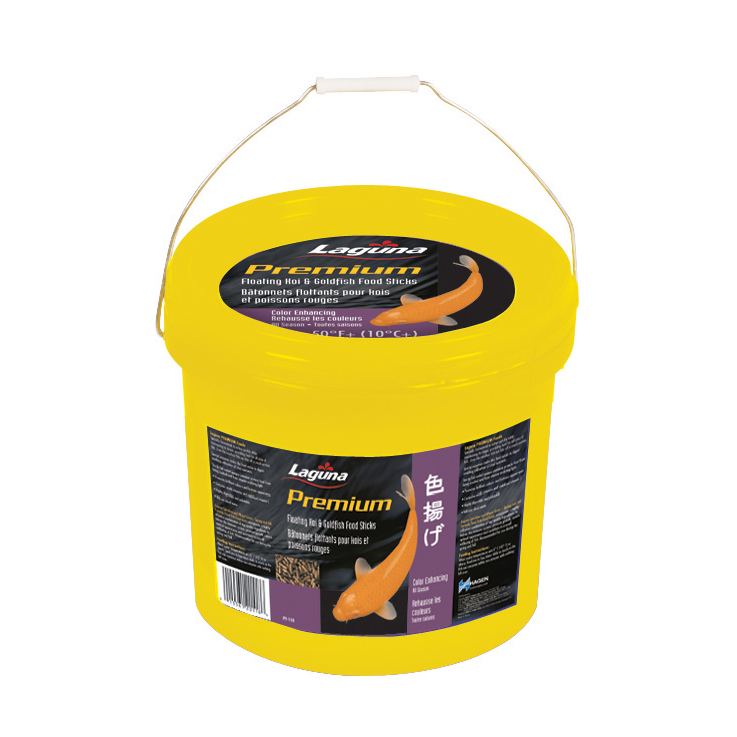 Bâtonnets flottants Premium Laguna pour rehausser les couleurs - Koïs/poissons rouges