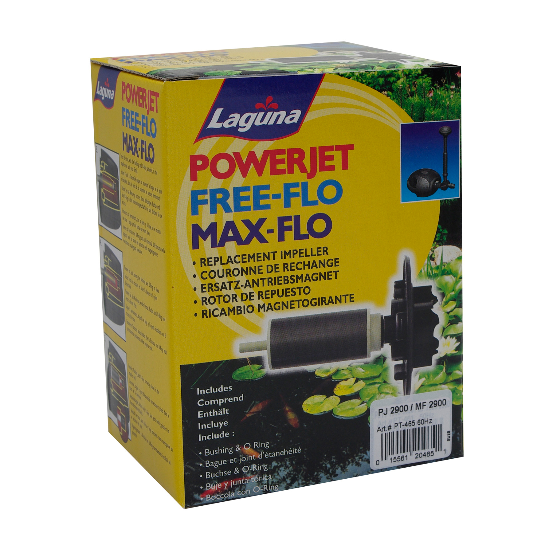 Bloc impulseur pompes Max-Flo 2900 et PowerJet 2900 Laguna