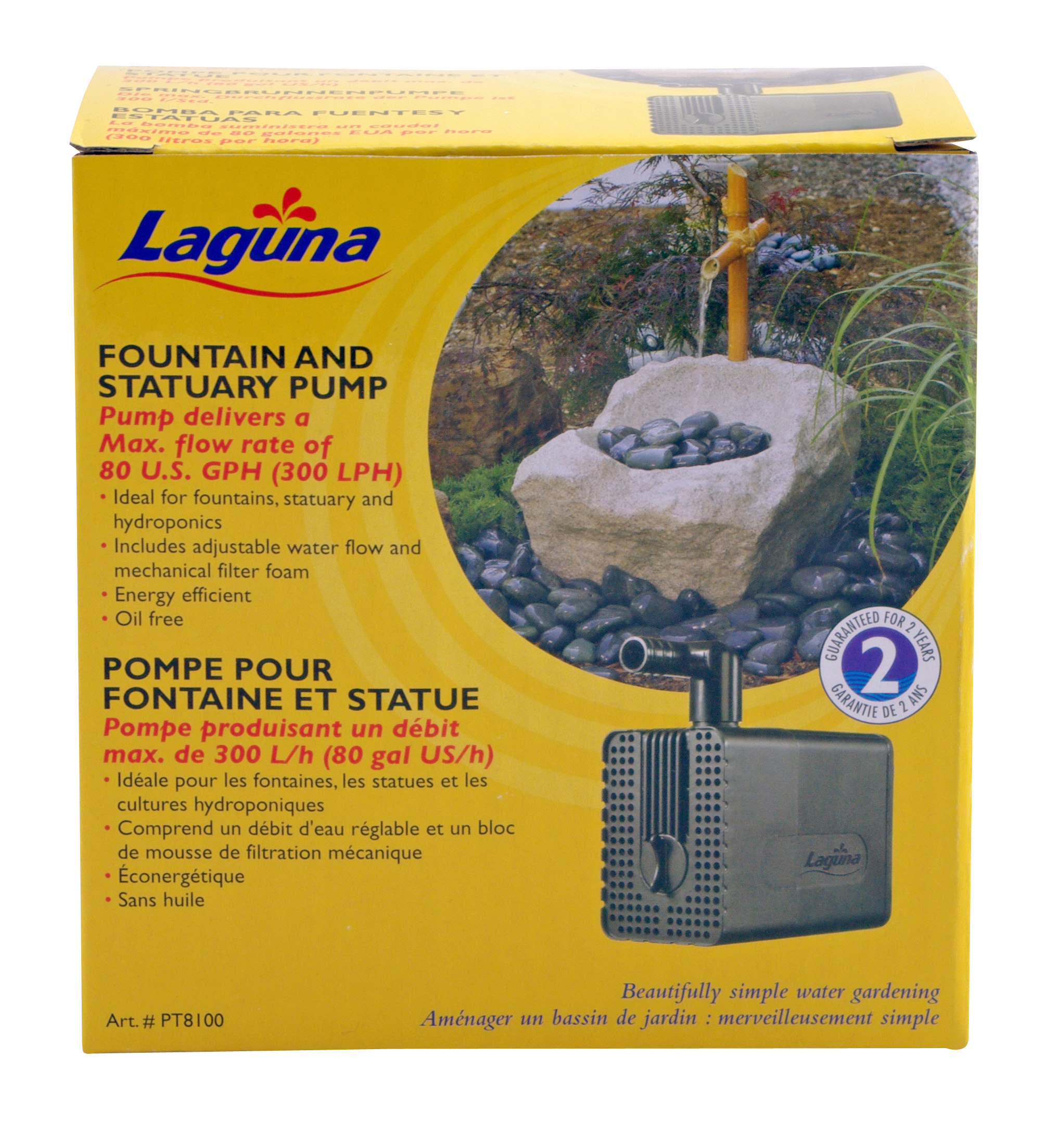 Pompe submersible Laguna 160Gal