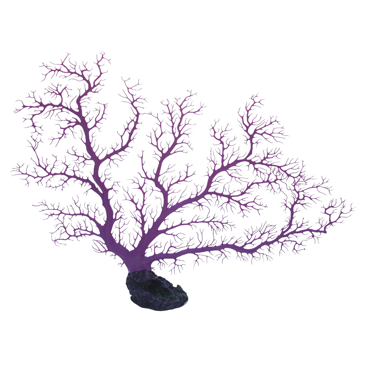 Underwater Treasures Sea Fan Coral Purple