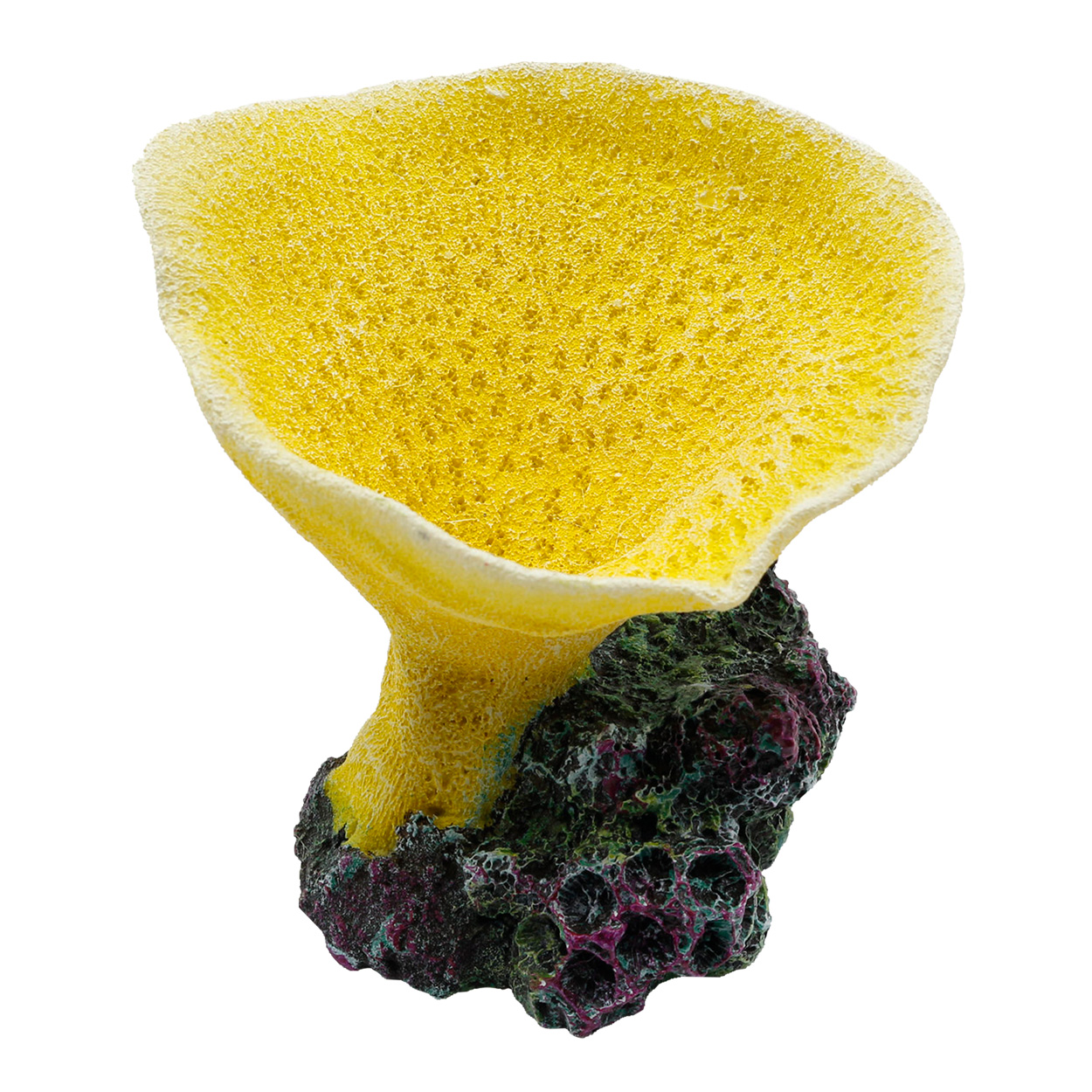 Underwater Treasures Elephant Ear Coral - Yellow