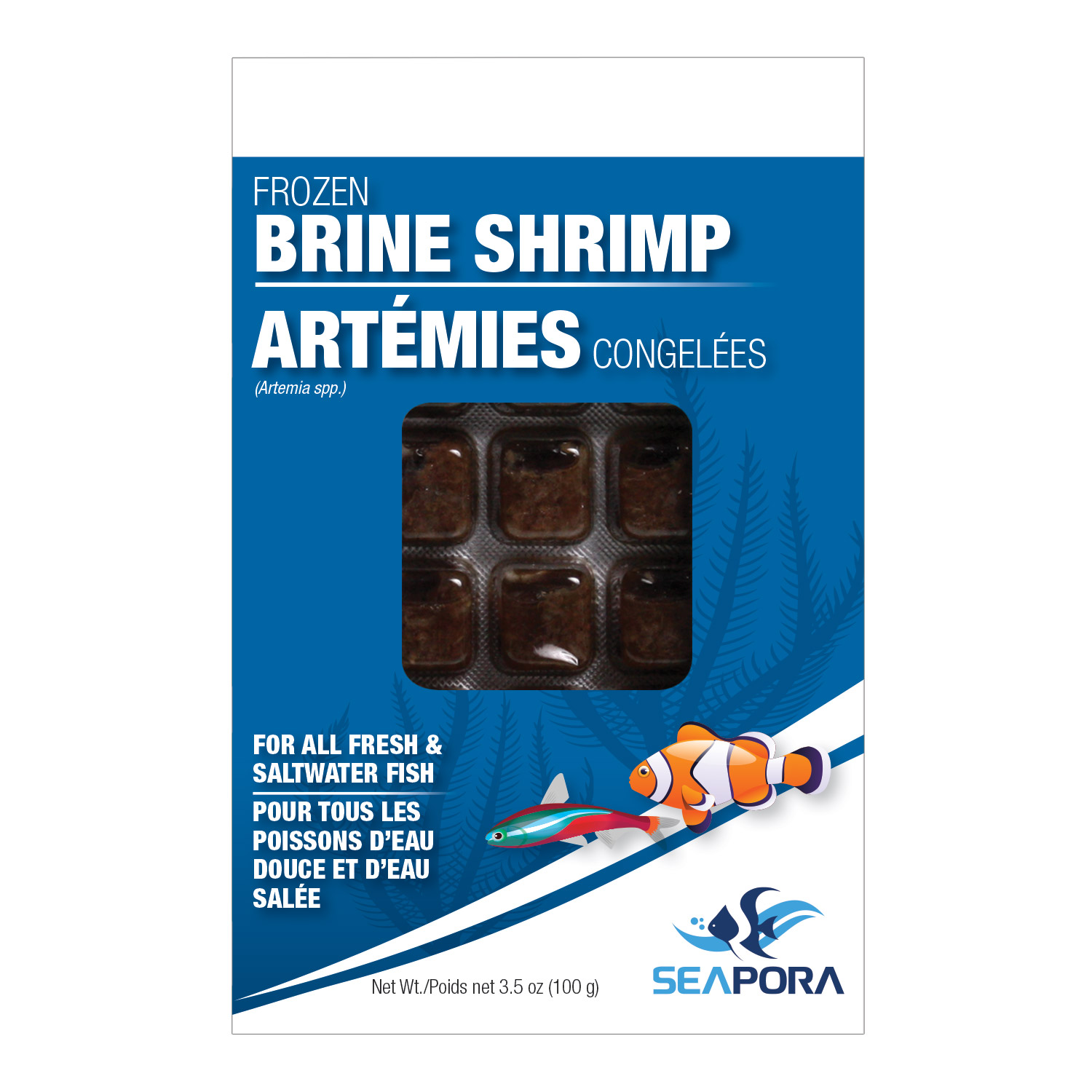 Seapora Frozen Brine Shrimp