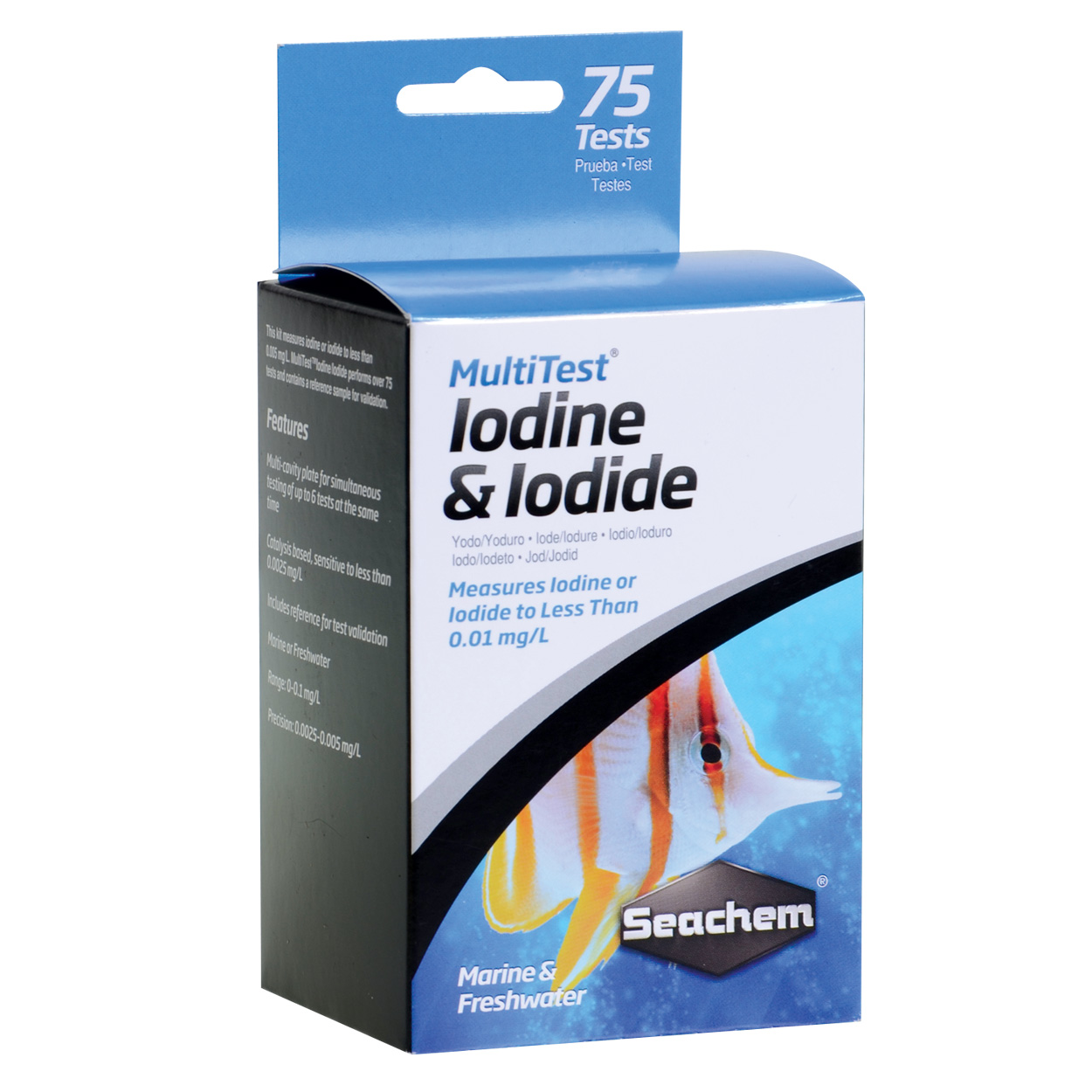 Seachem MultiTest Iodine/Iodide - 75+ Tests