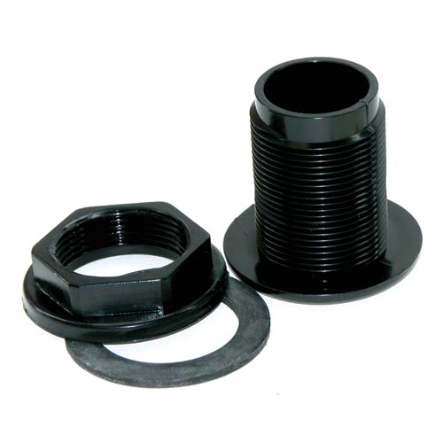Lifegard Aquatics Slip Bulkhead Fitting 3/4