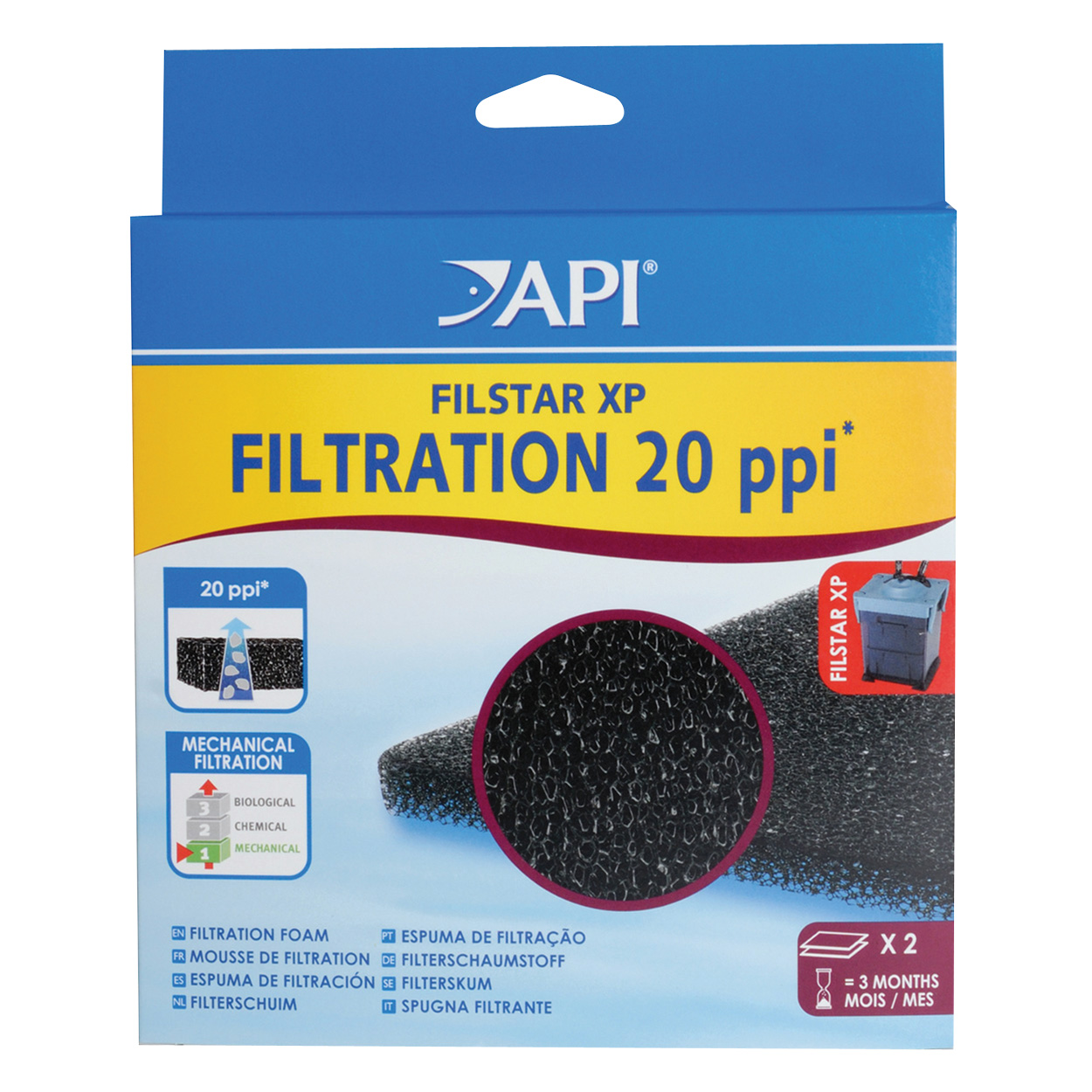 API Filstar XP Filtration 20 ppi Filter Pads