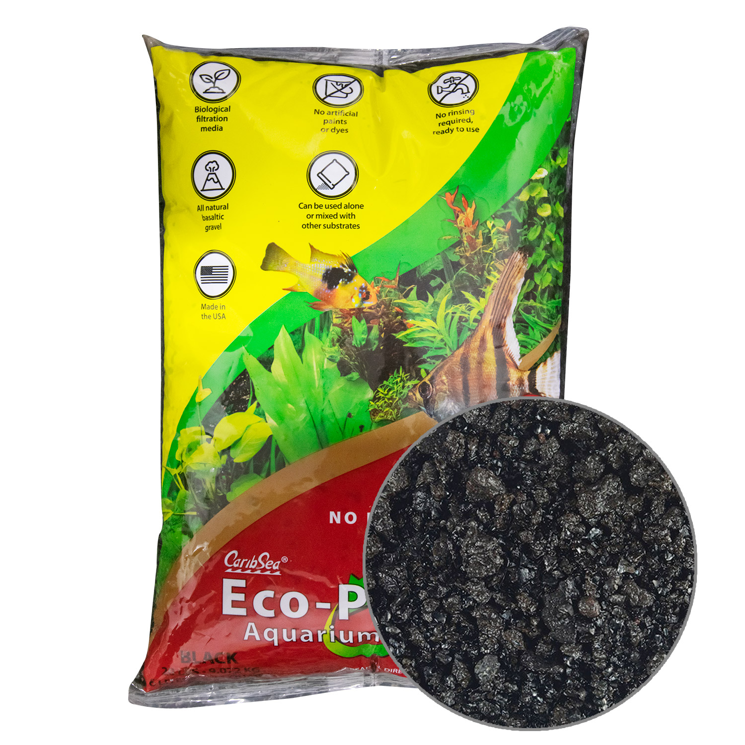 CaribSea Eco-Complete Planted - Black