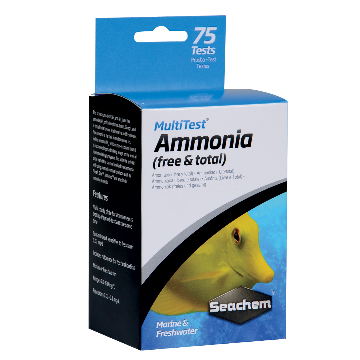 Seachem MultiTest Ammonia - 75 Tests