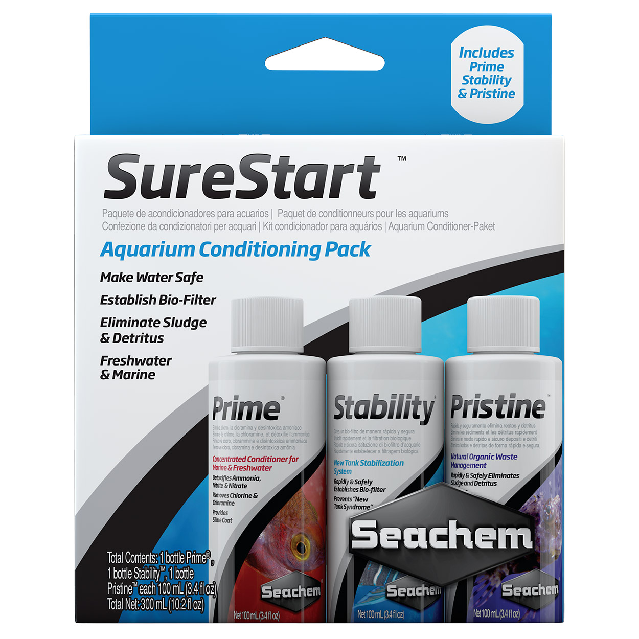 Seachem SuresStart 3x 100ml