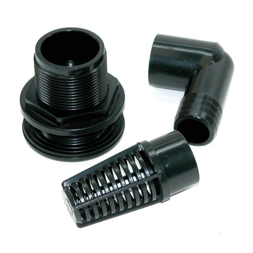 Lifegard Aquatics Slip Bulkhead Fitting Kit 1