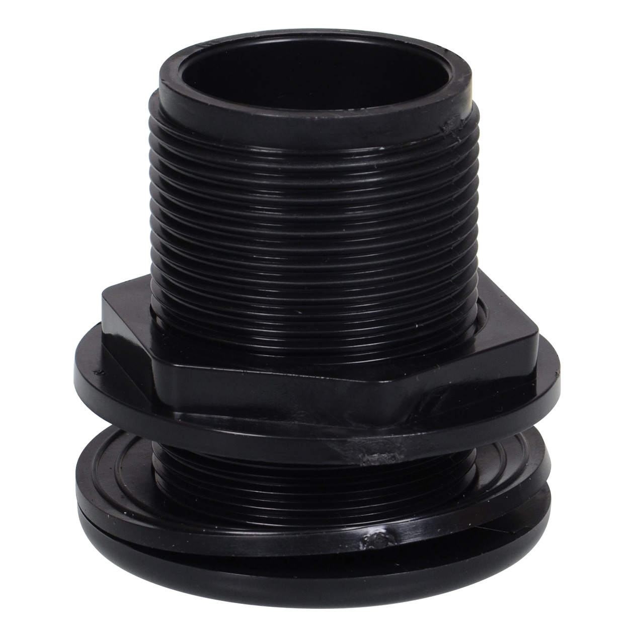 Lifegard Aquatics Standard Threaded Bulkhead 1
