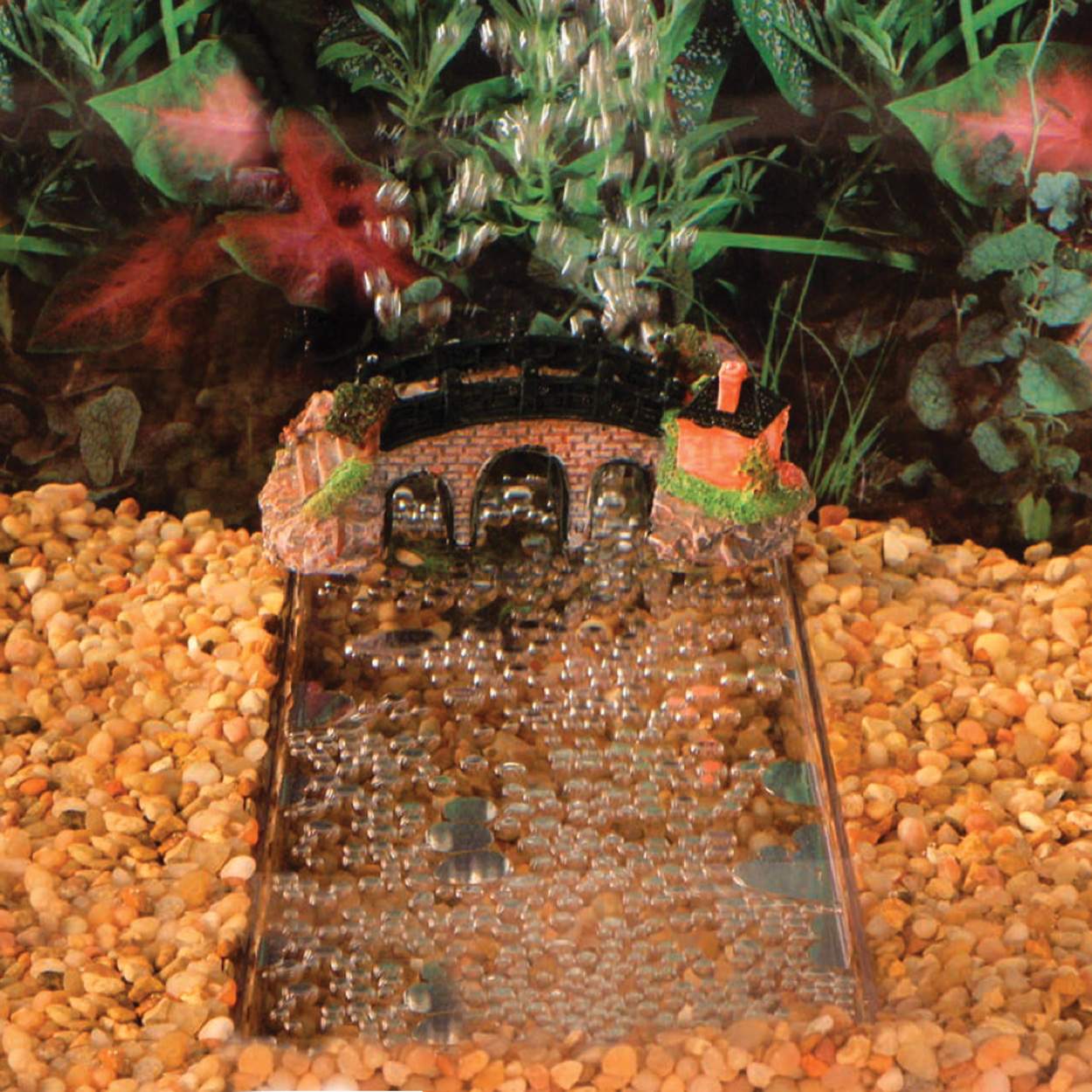 Lifegard Aquatics Underwater River with Air Pump