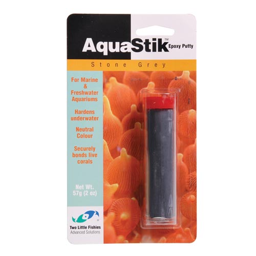 Two Little Fishies AquaStik Epoxy Putty - Stone Grey