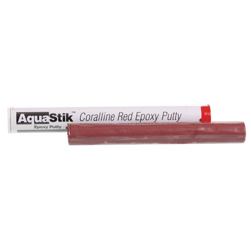 Two Little Fishies AquaStik Epoxy Putty - Coralline Red
