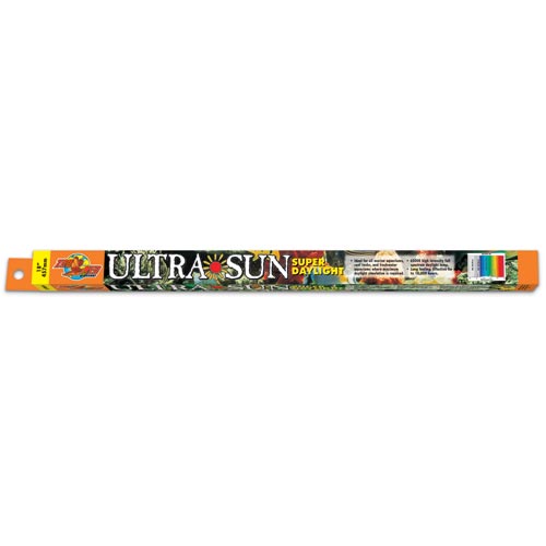 Zoo Med 6,500K Ultra Sun T8 Fluorescent Lamp 15W - 18