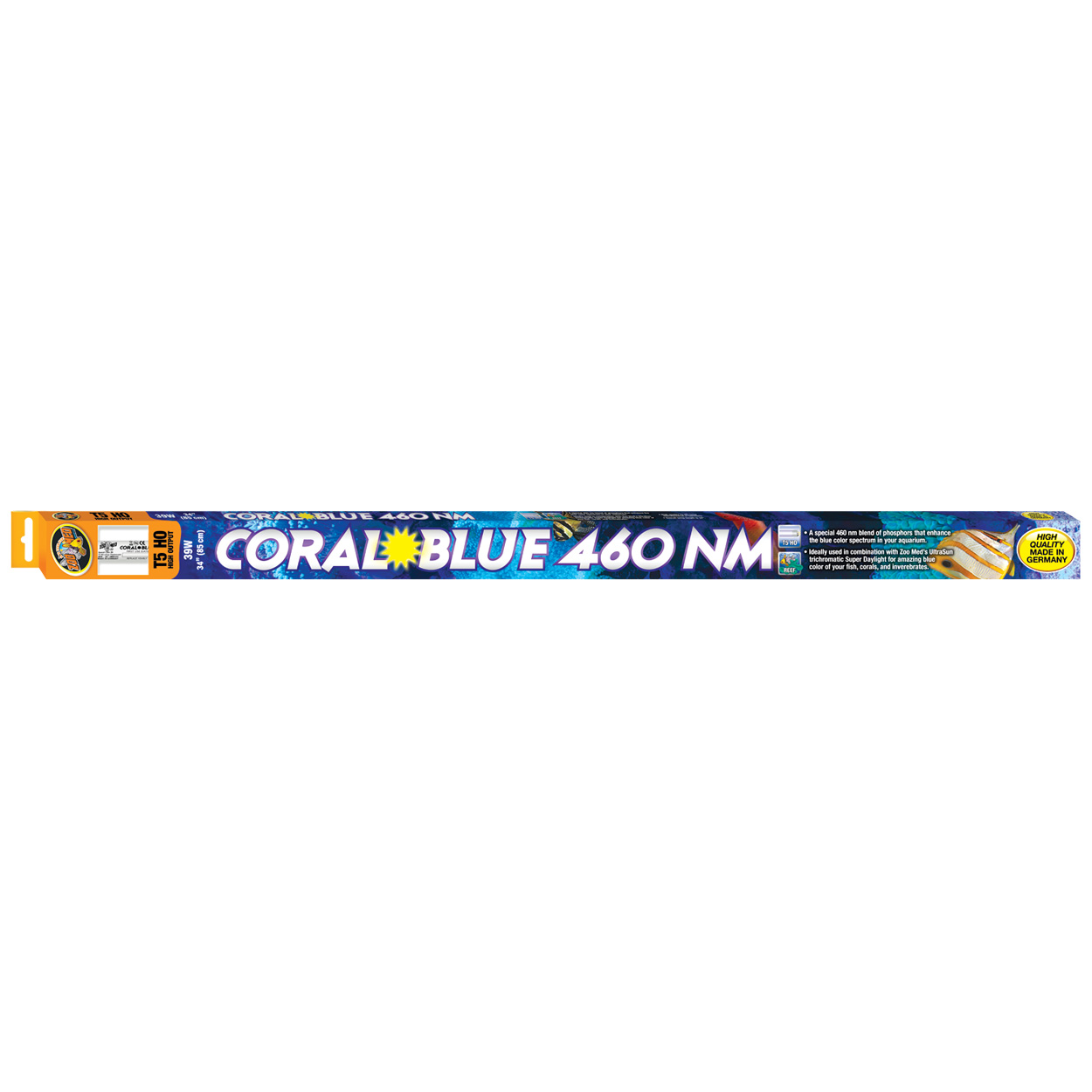 Zoo Med Coral Blue 460nm T5-HO Lamp 39W - 34