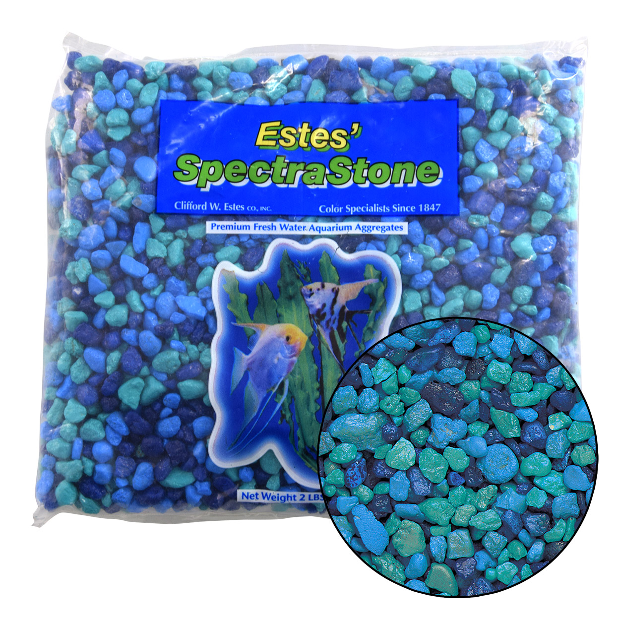 Estes Spectrastone Gravel Blue Jean