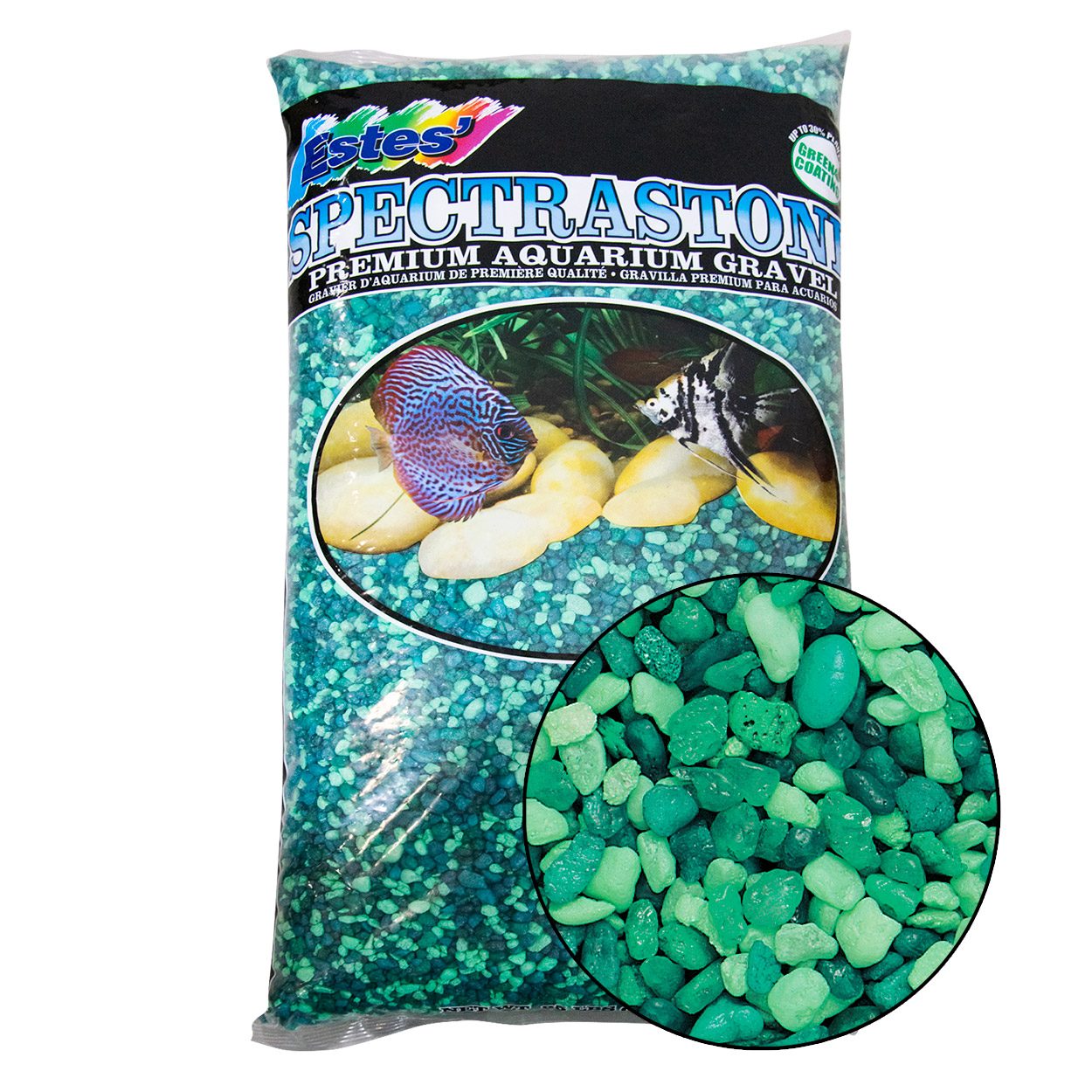 Estes Spectrastone Gravel Lake Green