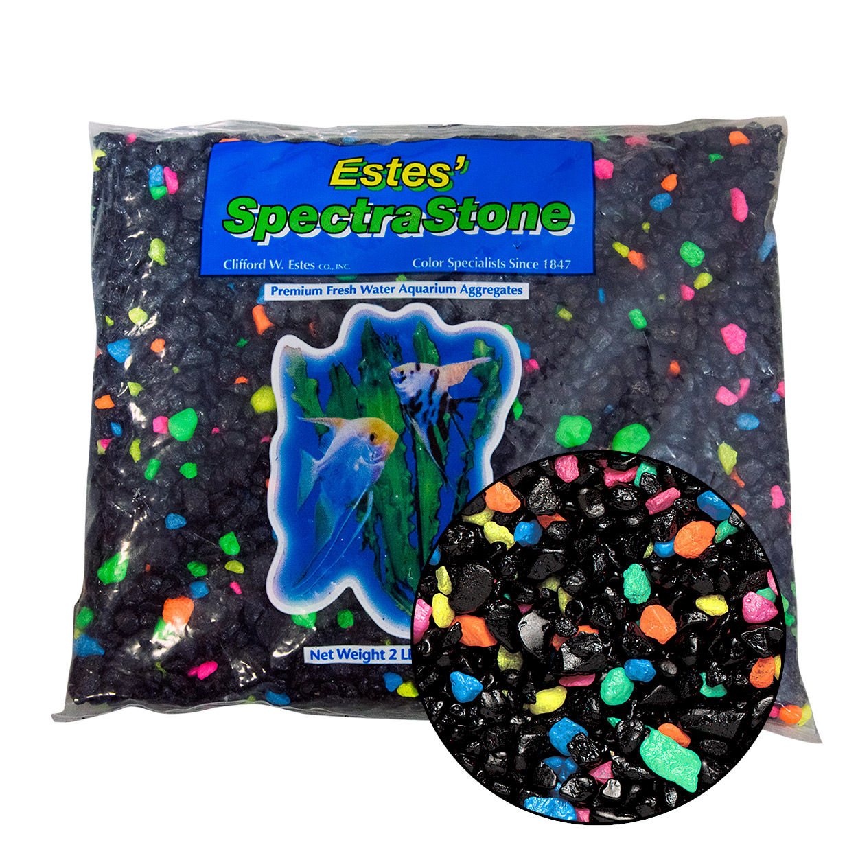 Estes PermaGlo Gravel - Black Lagoon