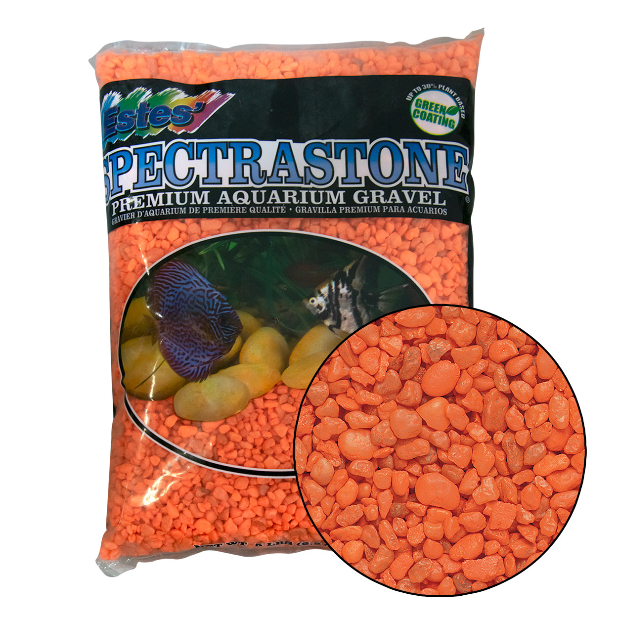 Estes PermaGlo Gravel - Orange