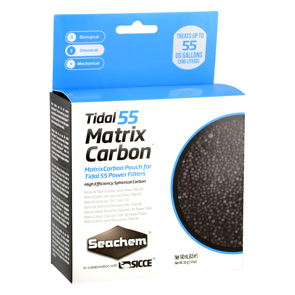 Seachem Tidal 55 Matrix Carbon