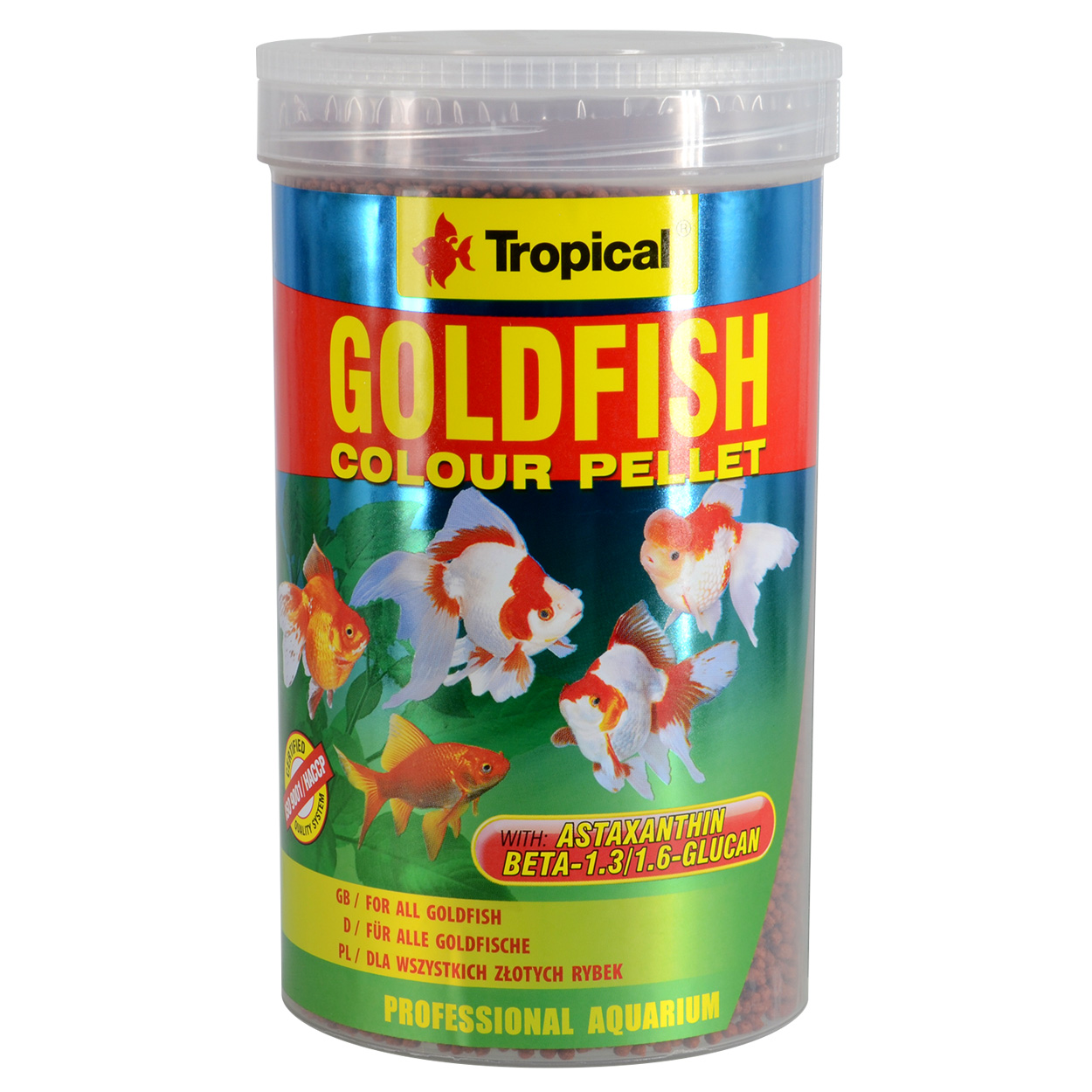 Tropical Goldfish Colour Pellets