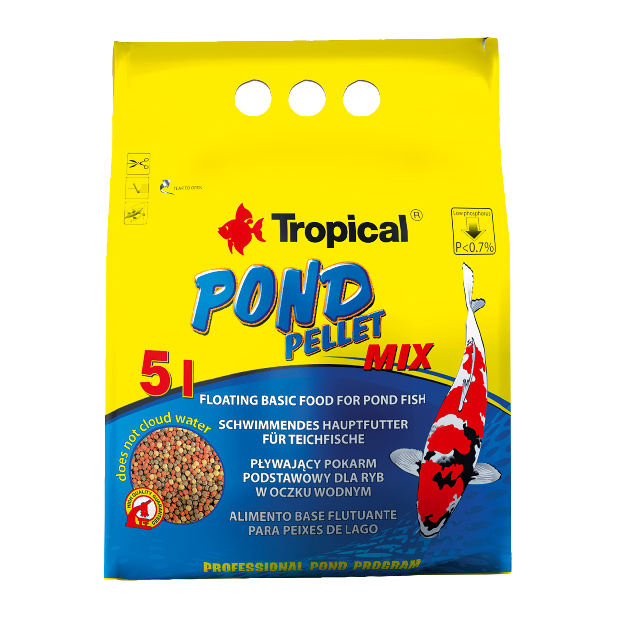 Tropical Pond Pellet Mix - Small