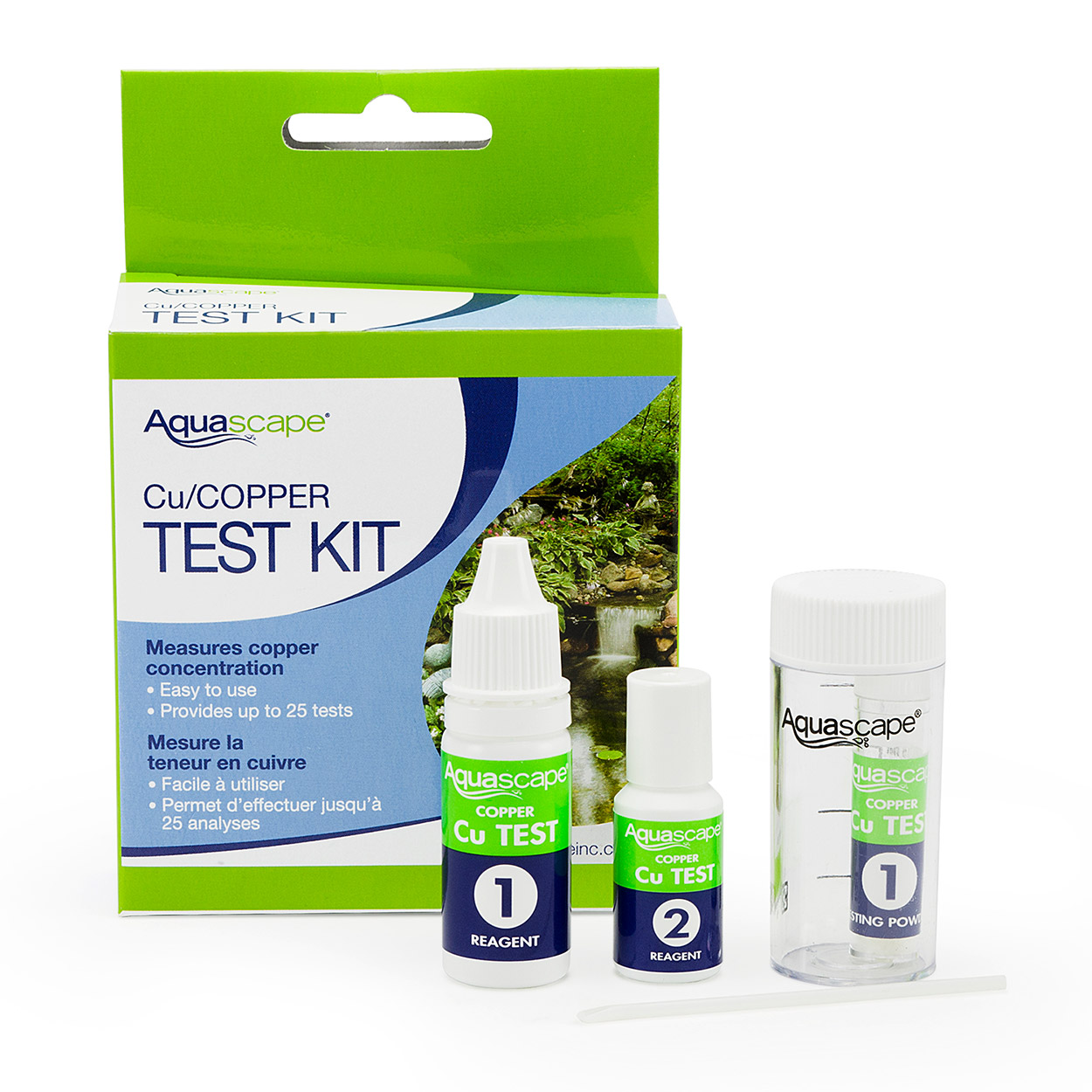 Aquascape Cu/Copper Test Kit - 25 Tests