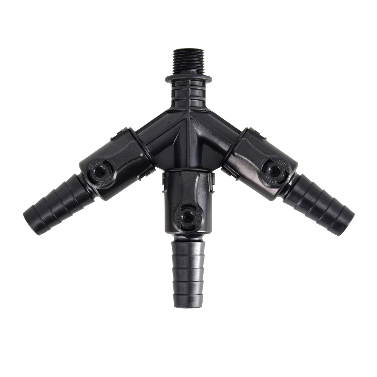 Aquascape Barbed 3-Way Valve - Individual Flow Controls 1/2