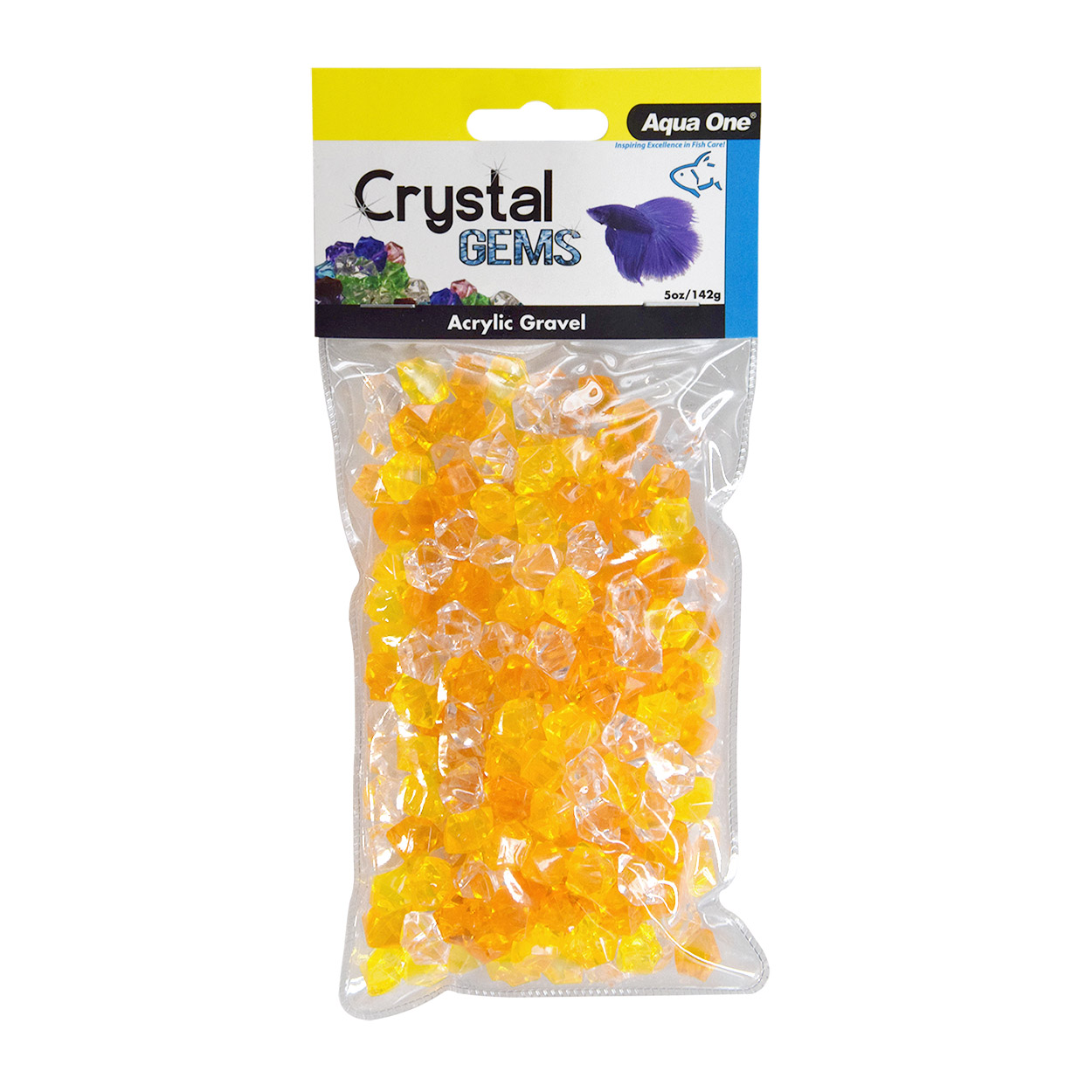 Aqua One Crystal Gems Acrylic Gravel Sunset