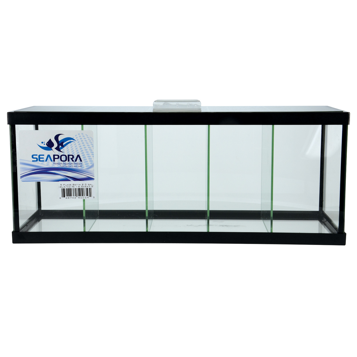 Seapora Betta Aquarium 5 Compartments - 3.5GAL