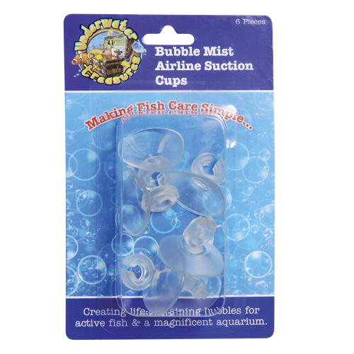 Underwater Treasures Bubble Mist Airline Suction Cups