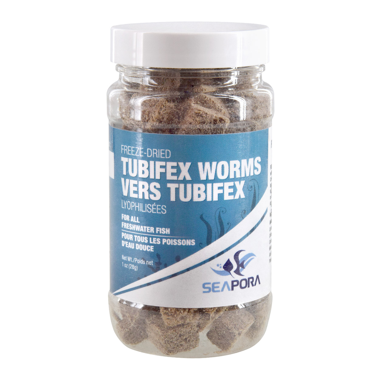 Seapora Freeze-Dried Tubifex Worms